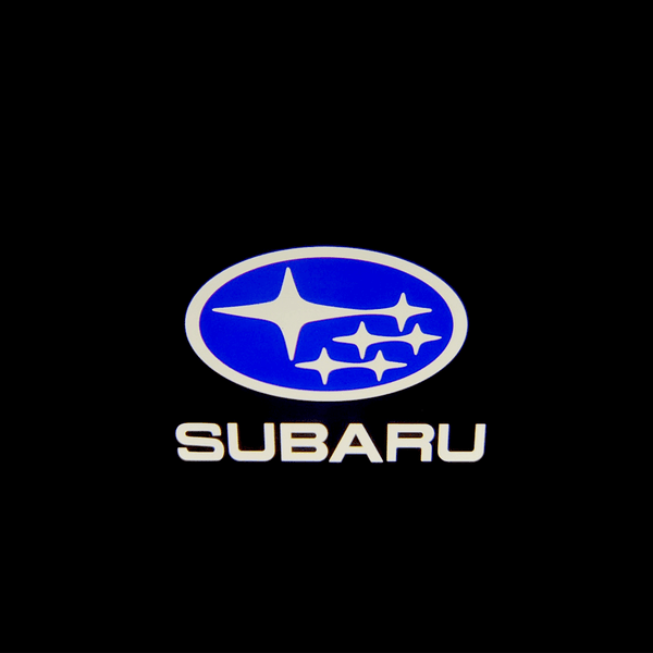 Subaru Subaru Universal Door Stick On Puddle Lights Multiple Designs