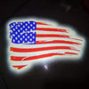 TESLA LED Door Projector Puddle Lights Pair for Tesla Model S 2012-2021 US Flag 1 Set - 2 Doors