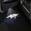 Cyberbeast Cerberus Logo White - 1 Pair 2 Doors