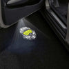 TESLA Premium LED Door Projector Puddle Lights TESLA Cybertruck 2024-2025 Halo Master Chief Helmet - 1 Pair 2 Doors