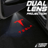 TESLA Tesla Model 3 Dynamic Dual Lens Premium Door Puddle Lights Multiple Designs 2017-2025