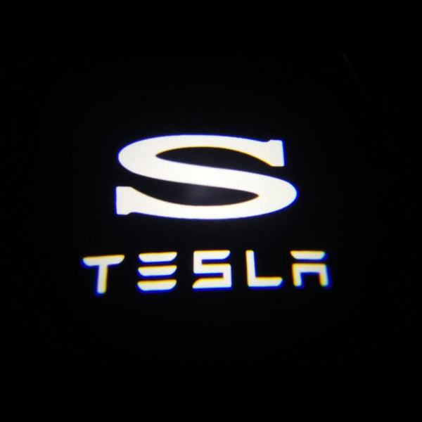 TESLA Tesla Model S Dynamic Dual Lens Premium Puddle Lights Multiple Designs 2014-2020