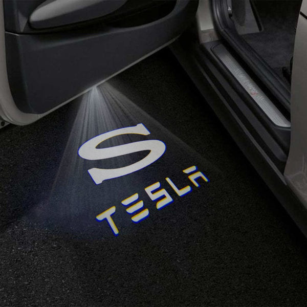S TESLA Word - 1 Pair 2 Doors