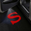 Tesla Model S Red - 1 Pair 2 Doors