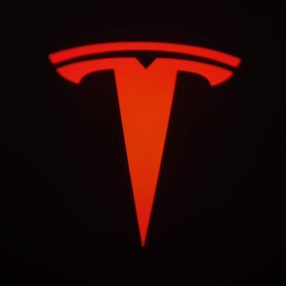 Tesla Model 3 Dynamic Dual Lens Premium Door Puddle Lights Multiple De ...