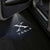 TESLA Tesla Model X Premium Door Puddle Lights Various Designs 2016–2021 X TESLA Word - 1 Pair 2 Doors