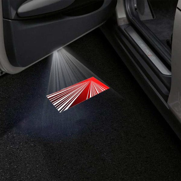 TESLA Tesla Model Y Juniper Premium Door Puddle Lights Multiple Designs 2025–2026 Performance Logo - 1 Pair - 2 Doors