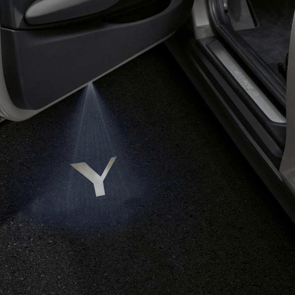 TESLA Tesla Model Y Premium Puddle Lights Multiple Designs 2020–2025