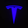 TESLA Tesla Model Y Premium Puddle Lights Multiple Designs 2020–2025 Tesla Logo + Blue