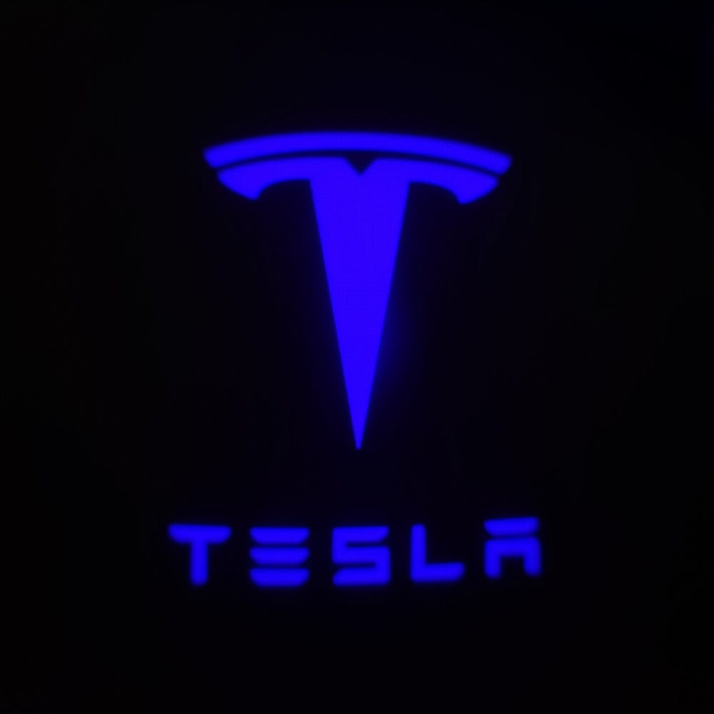 Tesla Model 3 Highland Premium Door Puddle Lights Multiple Designs 202 ...