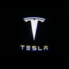 TESLA Tesla Model Y Premium Puddle Lights Multiple Designs 2020–2025 Tesla Logo with Wording + White