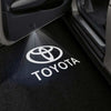 Toyota Toyota Alphard 1st Gen AH10 Door Stick On Puddle Lights Multiple Designs 2002-2008 Toyota Logo 1 - 1 Set - 2 Doors