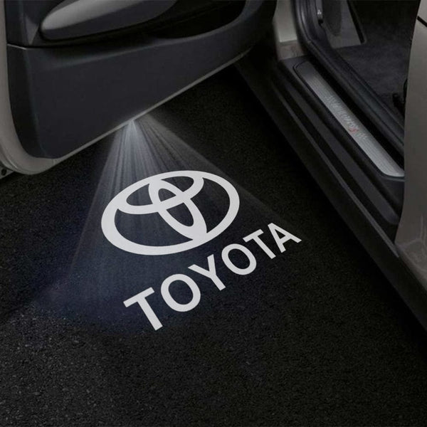 Toyota Toyota Crown 15th/16th Gen Premium Puddle Lights Multiple Designs 2018–2025 Toyota Logo 6 - 1 Set - 2 Doors / Toyota Crown 15th Gen S220 - 2018-2022