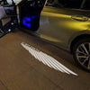 Toyota Toyota Crown Signia Premium Door Puddle Lights Various Designs 2025-2026 Toyota Crown Curtain Logo - 1 Pair - 2 Doors