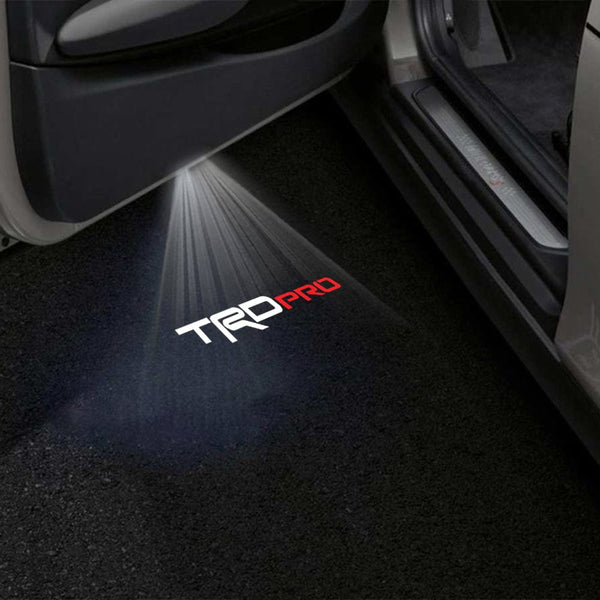 Toyota Toyota Fortuner 2nd Gen Premium Door Puddle Lights Multiple Designs 2015-2017 Toyota TRD Pro Logo 1 - 1 Pair - 2 Doors