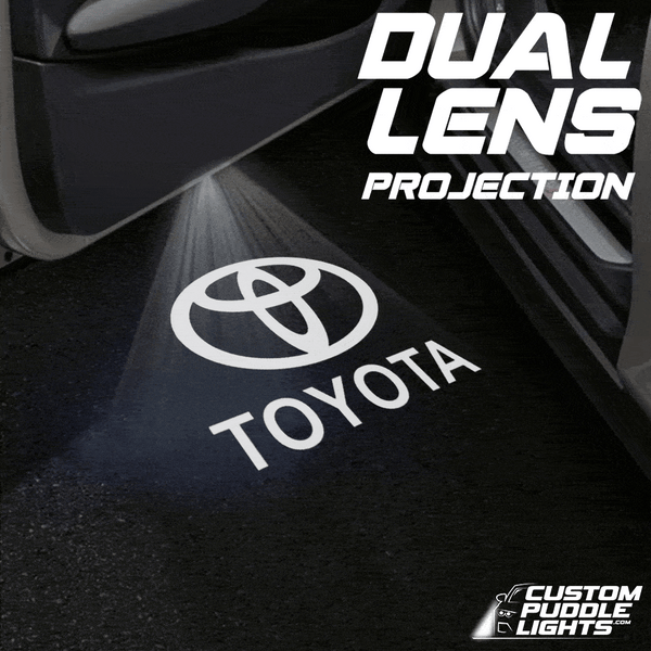 Toyota Toyota GR Supra Dynamic Dual Lens Premium Puddle Lights Multiple Designs 2020-2025