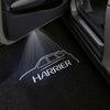 Toyota Harrier Logo 1 - 1 Pair 2 Doors