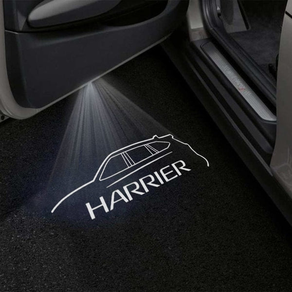 Toyota Toyota Harrier 3rd/4th Gen Premium Puddle Lights Multiple Designs 2014-2025 Toyota Harrier Logo 1 - 1 Set - 2 Doors / Toyota Harrier 3rd Gen XU60 - 2014-2020