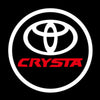 Toyota Toyota Innova 2nd Gen Crysta Dynamic Dual Lens Premium Puddle Lights Multiple Designs 2016-2022
