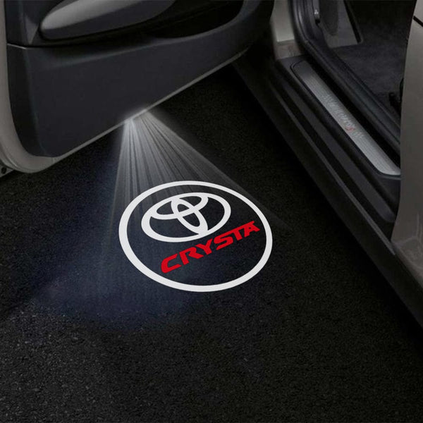 Toyota Crysta Logo - 1 Pair 2 Doors