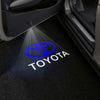 Toyota Toyota IST 2nd Gen Urban Cruiser Door Stick On Puddle Lights Multiple Designs 2007-2017 Toyota Logo 3 - 1 Set - 2 Doors
