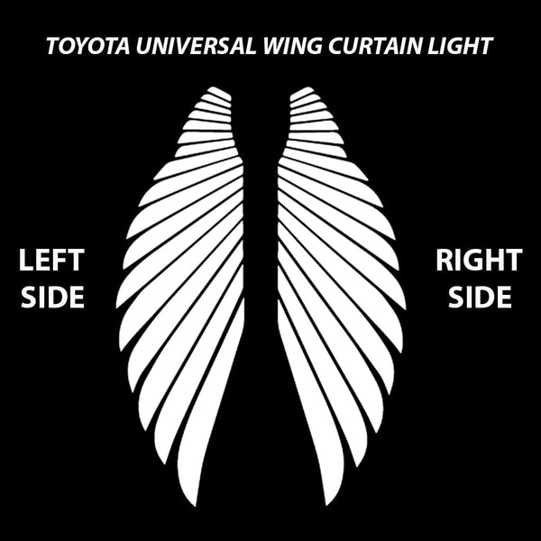Toyota Toyota Kluger Premium Door Puddle Lights Various Designs 2008-2026