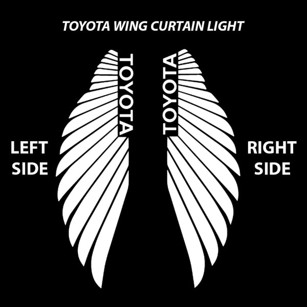 Toyota Toyota Kluger Premium Door Puddle Lights Various Designs 2008-2026