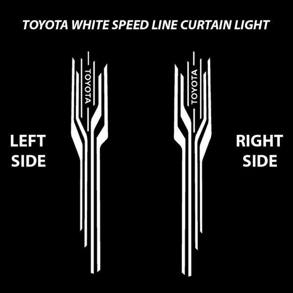 Toyota Toyota Kluger Premium Door Puddle Lights Various Designs 2008-2026