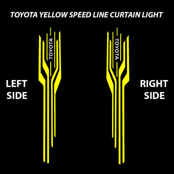 Toyota Toyota Kluger Premium Door Puddle Lights Various Designs 2008-2026