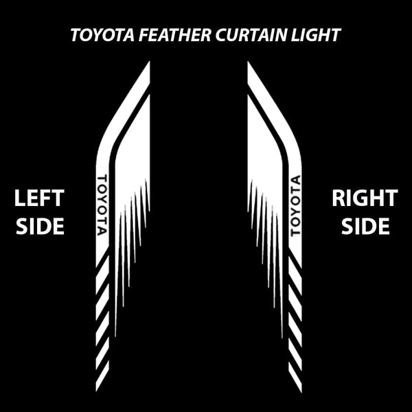 Toyota Toyota Kluger Premium Door Puddle Lights Various Designs 2008-2026