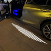 Toyota Wing Curtain Logo 2 - 1 Pair - 2 Doors