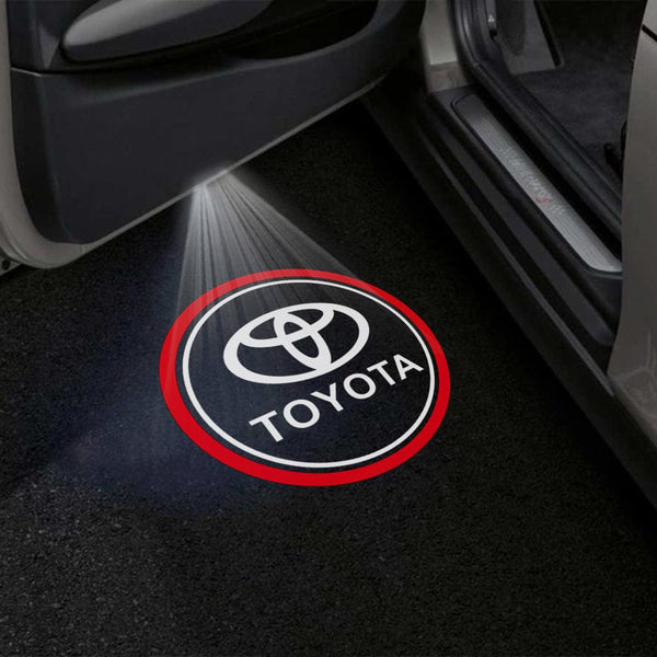 Toyota Toyota Previa 3rd Gen XR50 Premium Puddle Lights Multiple Designs 2006-2019 Toyota Logo 3 - 1 Set - 2 Doors