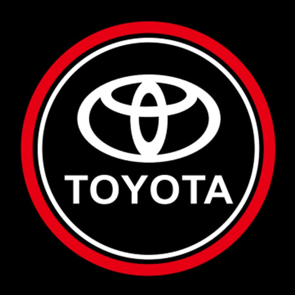 Toyota Toyota Previa 3rd Gen XR50 Premium Puddle Lights Multiple Designs 2006-2019 Toyota Logo 3