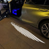 Toyota Reiz Curtain Logo - 1 Pair - 2 Doors