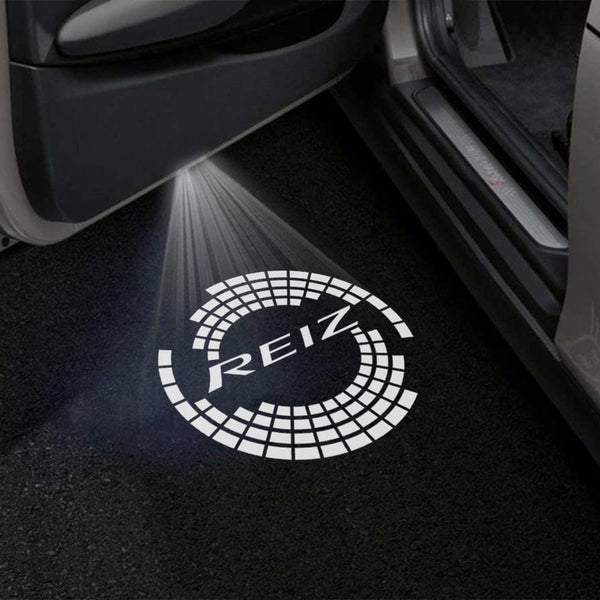 Toyota Toyota Reiz Premium Puddle Lights Multiple Designs 2010-2019 Toyota Reiz Logo 1 - 1 Set - 2 Doors