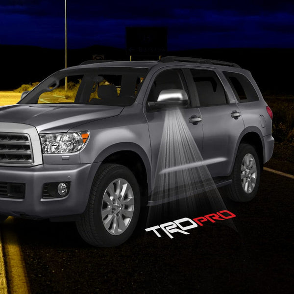 Toyota TRD Pro Logo 1 - 1  Pair 2 Side Mirror Lights