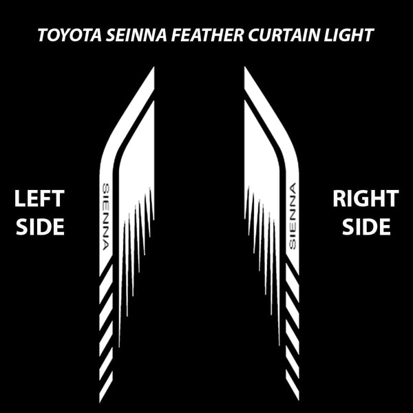 Toyota Toyota Sienna 3rd/4th Gen Premium Door Puddle Lights Various Designs 2011-2026