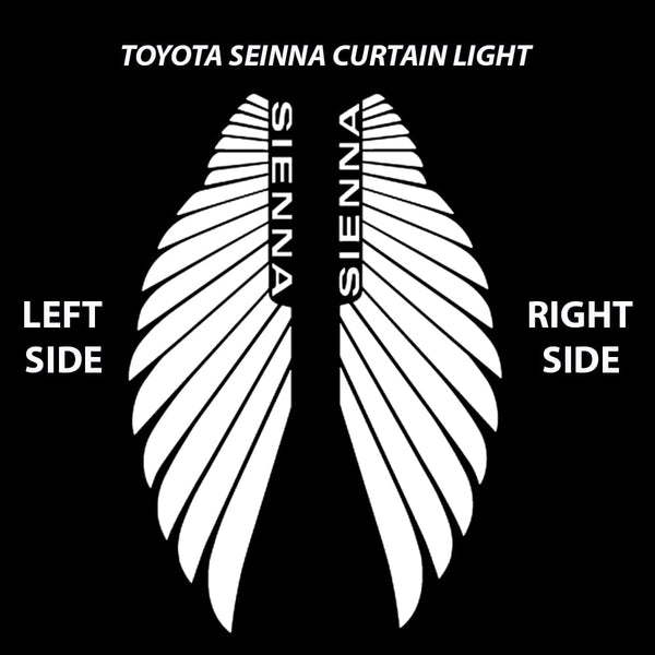 Toyota Toyota Sienna 3rd/4th Gen Premium Door Puddle Lights Various Designs 2011-2026