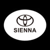 Toyota Toyota Sienna 3rd Gen XL30 Premium Puddle Lights Multiple Designs 2011-2020 SIENNA Logo 8