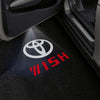 Toyota Wish Logo 1 - 1 Pair 2 Doors