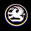 Vauxhall Vauxhall Antara Premium Puddle Lights Multiple Designs 2008–2025 Vauxhall Logo