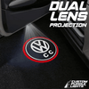 VOLKSWAGEN Volkswagen CC Dynamic Dual Lens Premium Puddle Lights Multiple Designs 2009-2017