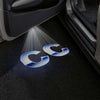 VOLKSWAGEN Volkswagen CC Premium Puddle Lights Multiple Designs 2009-2025 CC Word + White 1 Set - 2 Doors
