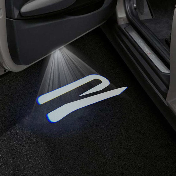 VOLKSWAGEN Volkswagen Golf MK5/MK6/MK7 Premium Puddle Lights Multiple Designs 2003-2025 R Logo 1 Set - 2 Doors / Volkswagen Golf MK5 - 2003-2008