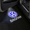 VOLKSWAGEN Volkswagen Jetta/Sagitar Premium Puddle Lights Multiple Designs 2006–2025 Sagitar Logo 1 - 1 Set - 2 Doors