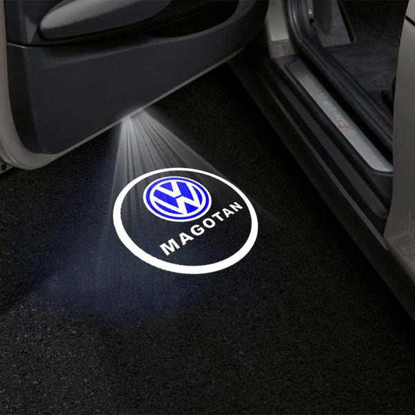 VOLKSWAGEN Volkswagen Magotan Premium Puddle Lights Multiple Designs 2006-2023 Magotan Logo 4 - 1 Set - 2 Doors