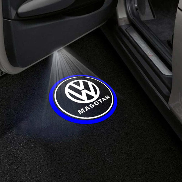 VOLKSWAGEN Volkswagen Magotan Premium Puddle Lights Multiple Designs 2006-2023 Magotan Logo 5 - 1 Set - 2 Doors