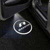 VOLKSWAGEN Volkswagen Magotan Premium Puddle Lights Multiple Designs 2006-2023 Magotan Word With R Overlay Circle Logo - 1 Set - 2 Doors