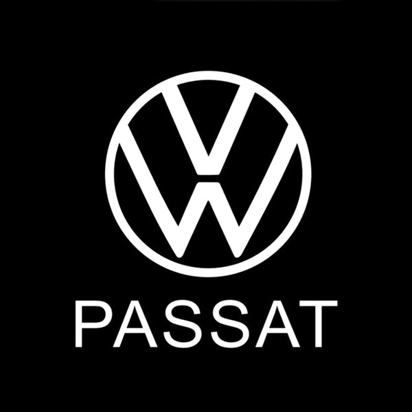 VOLKSWAGEN Volkswagen Passat B6/B7/B8/B9 Premium Puddle Lights Multiple Designs 2005-2025 Volkswagen Passat Logo 4 - 1 Set - 2 Doors / Volkswagen Passat B6 (3C) - 2005-2010