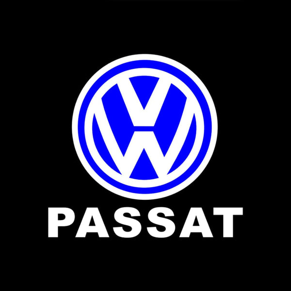 VOLKSWAGEN Volkswagen Passat B6/B7/B8/B9 Premium Puddle Lights Multiple Designs 2005-2025 Volkswagen Passat Logo 5 - 1 Set - 2 Doors / Volkswagen Passat B6 (3C) - 2005-2010